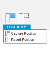 Záložka Position
